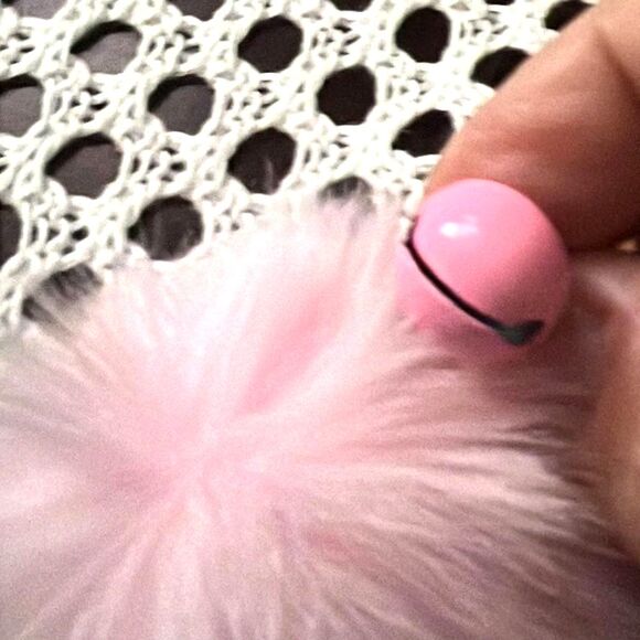 Adorable Watermelon, Pom Pom & Bell Purse Charm with keychain - NWT - Picture 5 of 7